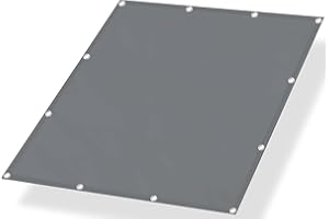 IMSGVIFO Toldo impermeable 1 x 2 m, protección UV, toldo con ojales, protección solar y protección contra la intemperie, tela de toldo, sombrilla para tejado de terraza, balcón, jardín de invierno