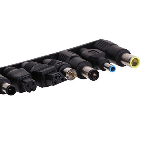 Demiawaking 28 Stück Universal Gleichstrom Netzteil Adapter 5.5×2.1mm zu 28 Stecker Netzteil für Notebook - 4