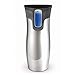 Price comparison product image Contigo Westloop 7cm Autoseal Vacuum Insulated Mug Colour: Stainless Steel