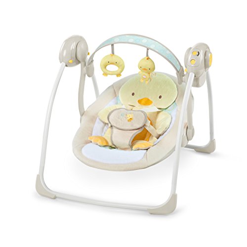 Ingenuity 10241 Soothe and Delight Portable Swing - Quacks & Cuddles