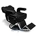 Lillyvale® Barber Chair Heavy Weight Salon Luxury Hydraulic Reclining Hairdressing Shaving