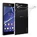 Produktbild Sony Xperia Z2 Hülle, iVoler Premium Hülle Tasche Schutzhülle Case Cover Transparent Klare Weiche TPU Silikon Gel Schutzhülle Bumper Löschen Back für Sony Xperia Z2