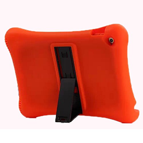 NEWSTYLE Apple iPad Air 2 Kinderfreundliche Silikon Hülle Schutzhülle Tasche Case für iPad Air 2 / iPad 6 (9,7 Zoll) (orange) - 2