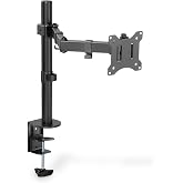 Dıgıtus Monit&ouml;r Tutucu - Masa Kelep&ccedil;esi - 1 Monit&ouml;r - 32 İn&ccedil;e Kadar - 8 Kg'A Kadar - Vesa 75X75, 100X100 - Siyah, Da-90399