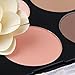 ZoyAsh Professional 6 Colors Makeup Cosmetic Contour High Quality Concealer Face Powder Palette in a Box