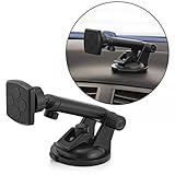 Das ansprechende Design der Smartphone-Halterung ist schlicht, funktional und hochwertig. Durch die geringe Größe beansprucht die universale Handyhalterung im Auto nur sehr wenig Platz und Sie haben immer ein freies Sichtfeld auf die Straße und den Verkehr. Vergessen Sie Handyhalterungen mit komplizierten Anleitungen und umständlicher Installation. Diese praktische Smartphone-Halterung installieren Sie mit wenigen Handgriffen und können sie ebenso einfach mit einer Hand bedienen.
