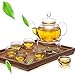Produktbild PANGUN 8 Pcs/Set Clear Glass Tea Double Wall Teapot & Cup Filtering Drink Home Decor