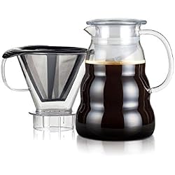 Bodum - 11762-10-01S - MELIOR - Cafetière, filtre permanent maille inox, 8 tasses - 1.0 L