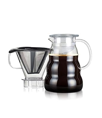 Bodum - 11762-10-01S - MELIOR - Cafetière, filtre permanent maille inox, 8 tasses - 1.0 L