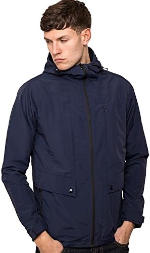 Peaceful Hooligan Jacket Axe Fleece Lined - Navy Blue