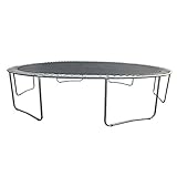 Gartentrampolin Trampolin mit Sicherheitsnetz Jumper inklusive Leiter und Randabdeckung 12FT/366cm - 3
