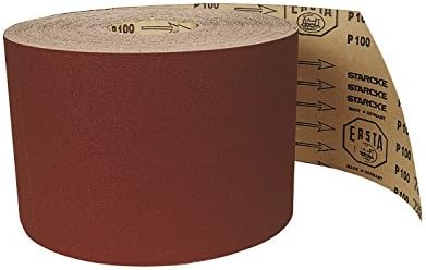 Starcke machine sandpaper made of white corundum, 40-grained, 50m per scroll, 1 piece, width: 150 mm, 910873