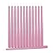 Produktbild Hyoola Packung mit 12 Stück Hoch Spitzkerzen Dripless, Unscented Abendessen Kerze Paraffinwachs mit Baumwolle Wicks 8 Stunden Brenndauer 10-Zoll-Antike Rose