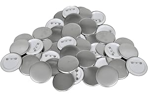 vidaXL Buttonrohlinge Rohlinge für Buttonmaschine Buttonteile 58mm 500 Sets