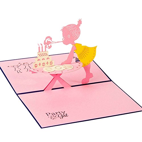 Tarjeta de Cumpleaños 3D Paper Spiritz Felicitación Cumpleaños 3D Pop up Día de San Valentín Tarjetas Cumpleaños Personalizadas Pop up Birthday Card Feliz año Nuevo Tarjeta