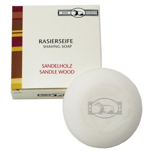 Preisvergleich Produktbild Golddachs Rasierseife Sandelholz, 2 x 60 g
