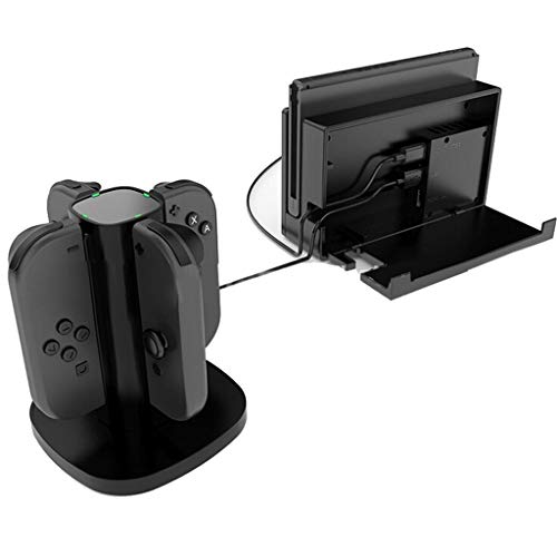 Preisvergleich Produktbild Ladestation für Ladestation mit LED-Anzeige für Nintendo Switch Joy-Con