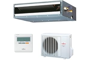 Equipo de aire acondicionado modelo 2013 con bomba frío/calor, bajo nivel sonoro. Equipo inverter. Calidad/precio excepcional. Fujitsu Conductos