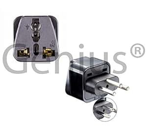 ADATTATORE INTERNAZIONALE MULTIPLO UNIVERSALE PRESA SCHUKO SPINA DA VIAGGIO 10A | Leroy Merlin - Foto 5