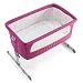Chicco Next2Me Side-Sleeping Crib (Fuscia) With Free Organic Fitted Sheet