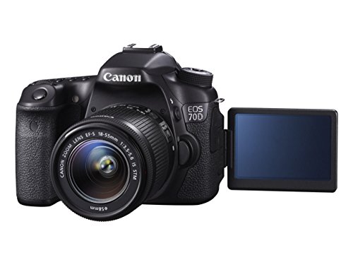 Canon 70D   18-55mm IS STM Appareil Photo Num  rique Compact 20 2 Mpix Noir  Reconditionn   Certifi   