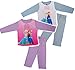 Produktbild alles-meine.de GmbH 2 TLG. Set _ Hausanzug / Schlafanzug -  Disney Frozen - die Eiskönigin  - Größe: 3 Jahre - Gr. 104 - 100 % Baumwolle - Langer Pyjama / Sportanzug langärmeli..