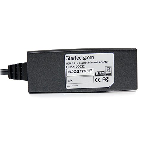 StarTech.com USB 2.0 auf Gigabit Ethernet RJ45 NIC Netzwerkadapter - 4