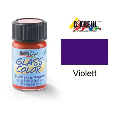 Glass Color Glasmalfarbe, 20ml, Violett [Spielzeug]