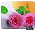 Produktbild Pink Roses with Care Mouse Pad, Mousepad (Flowers Mouse Pad)