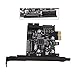 Produktbild Beito PCIE-Karten-Adapter Awakingdemi U3N014S PW4 Frontprojektion PCIe Übertragung USB3.0 19PIN Interface Adapter-Karte