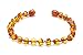 Premium Amber Bracelet / Anklet - Size from 13 to 18 cm - Best Baltic Amber Quality on Amazon, 50 % Higher Value - 100 Days 100 % Satisfaction, Money-Back Guarantee! CGN.P-BRQ14.5