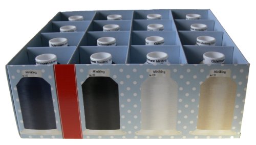Gütermann 16×1000 Meter Universal Nähfaden 4 Farben a. 4 Spulen - 2