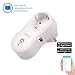 Produktbild Wifi Steckdose, Sailnovo Smart Wifi WLAN Home Steckdose, intelligente Funksteckdose Wifi Adapter