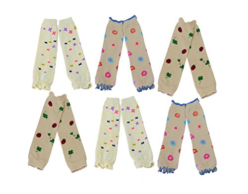 BONAMART ® 6 Pack Baby Kids Unisex Girls Boys Newborn Leg warmers