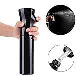 Xiton Brumisateur Amende Spray Vide 1 Pc Coiffure Vaporisateur D'Eau Arrosoir PulvéRisateur Vide Pour Coiffeur Cheveux Fleur Plantation Outil (Noir)