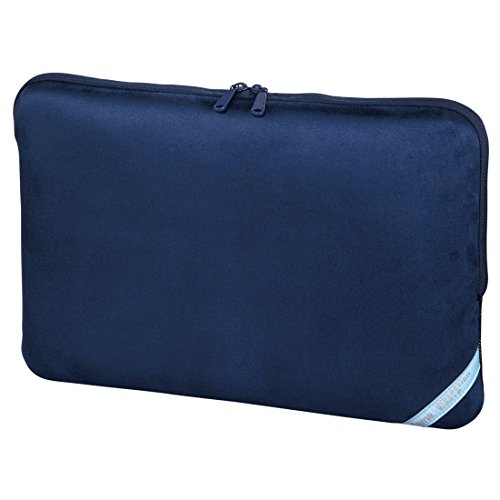Hama 101214 Velour Notebook-Sleeve bis 44 cm (17,3 Zoll) indigoblau
