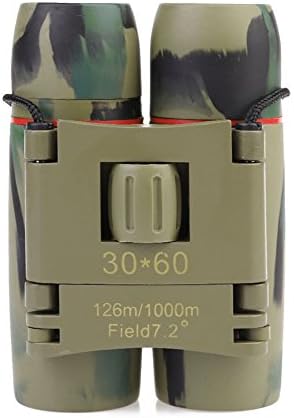 Candoran Portable Magnification 30x60 Infrared Night Vision Binoculars Folding Telescope Coated Optics Optical Zoom (Camouflage)