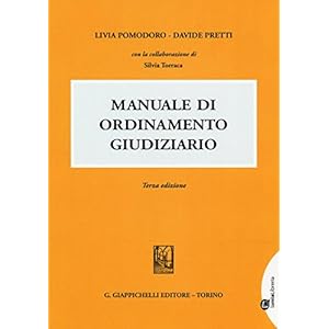 Manuale di ordinamento giudiziario
