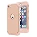 Produktbild TENKER Pouche wasserdicht Hülle Apple iPod 5 6 Generation Display Cover schutzabdeckung case Schut zhülle Telefonabdeckung Smartphone Handy-Zubehör elektronische Auslöser Etache wasserdichten Silikon-Kind Frau Mann-Box Roségold