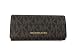 Produktbild Michael Kors Geldbörse/CLUTCH, braun, 3x10x20 cm, Echtes Leder, Damen, JET SET TRAVEL