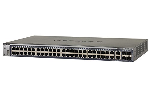 NETGEAR ProSAFE GSM7248-200EUS verwaltet Managed Switch Volume (48 Anschlüsse, Ethernet, Fast Ethernet, Gigabit Ethernet – 10Base-T, 100Base-TX, 1000Base-T, 4 x SFP) - 3