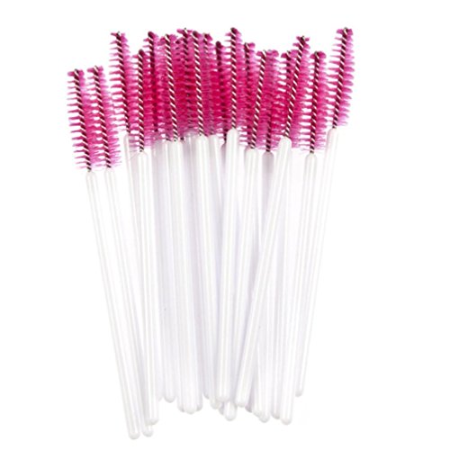 Schmink Pinsel,Amlaiworld 50stk Disposble Wimpern Mascara Stäbe Make-up Kosmetik Pinsel