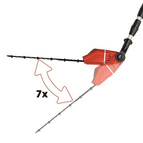 Einhell Akku Hochheckenschere GE-HH 18 Li T Set Power X-Change (Lithium Ionen, 18 V, Teleskop, 400 mm Schnittlänge, 16 mm Zahnabstand, inkl. 3,0 Ah Akku und Ladegerät) - 7