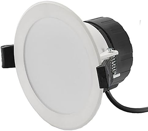 8 Watt LED Dimmable White Outdoor Soffit Light Downlight Warm White IP44