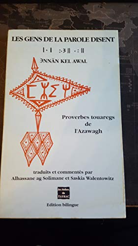 couverture de : Les gens de la parole disent