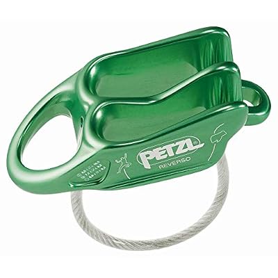 Petzl Assureur Reverso Vert Adulte Unisexe, One Size