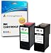 Produktbild 2 Tintenpatronen kompatibel zu Lexmark No. 44XL / No. 43XL für Lexmark X4800 X4850 X4875 X4950 X4975 X4975ve X6570 X6575 X7550 X7675 X9350 X9575 P350 Z1520 - Schwarz/Color, hohe Kapazität