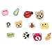 SODIAL(R) 144pcs Fimo Slice Lovely Animal Nail Art Decoration