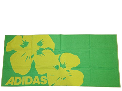 Preisvergleich Produktbild adidas Beach Towel LL / Großes Bade- / Saunatuch 160x70CM grün