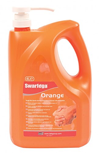 Deb SOR4LMP Bidon de Savon Liquide Swarfega Orange 4L